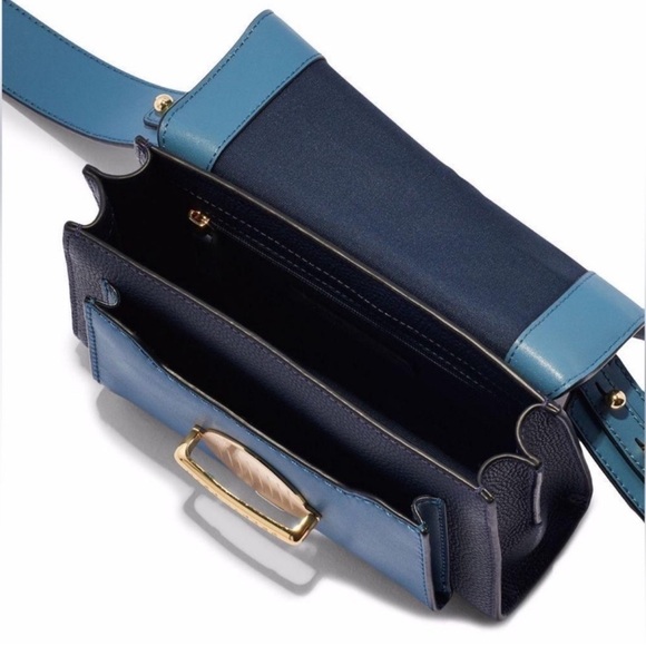 New! Marc Jacobs Tuck Lock Pebbled Leather Crossbody Shoulder Bag in Rose Dust - Picture 3 of 11